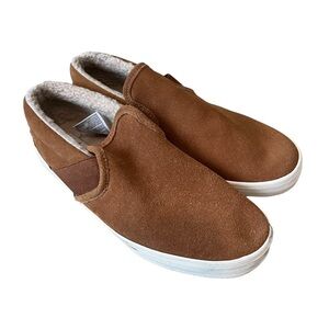 Staheekum Brand Womens Suede Sljp on Shoes size 9 Tan